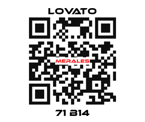 71 B14 Lovato