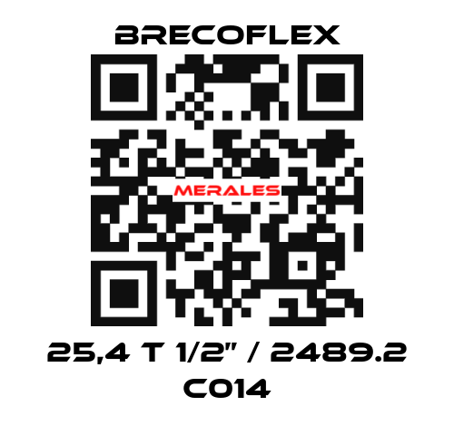 25,4 T 1/2” / 2489.2 C014 Brecoflex