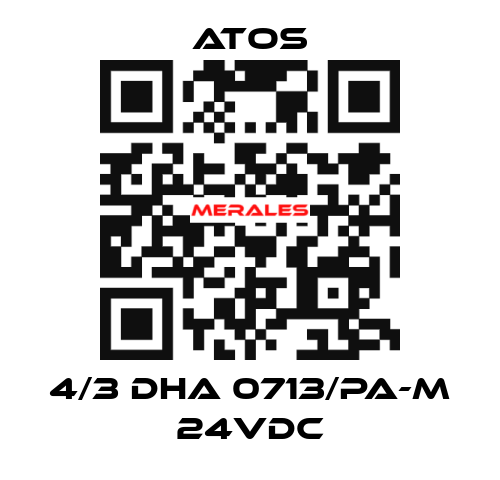 4/3 DHA 0713/PA-M 24VDC Atos