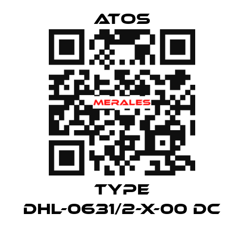 Type DHL-0631/2-X-00 DC Atos
