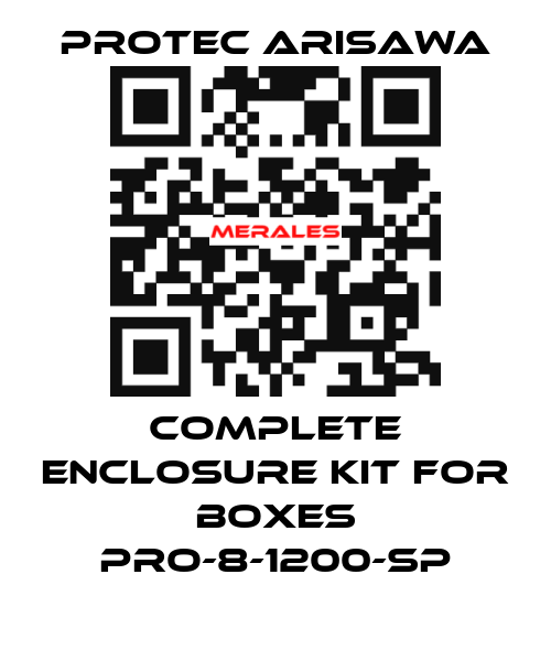 Complete enclosure kit for boxes PRO-8-1200-SP Protec Arisawa