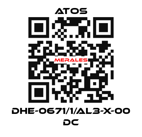 DHE-0671/1/AL3-X-00 DC Atos