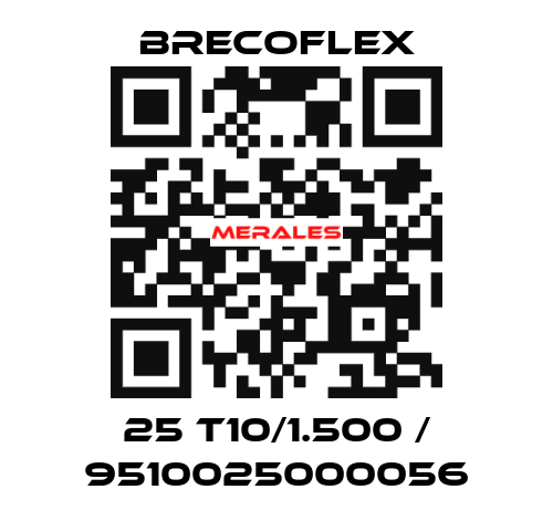 25 T10/1.500 / 9510025000056 Brecoflex