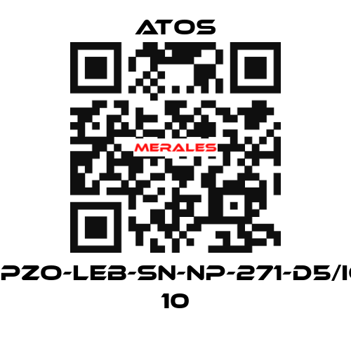 DPZO-LEB-SN-NP-271-D5/IQ 10 Atos