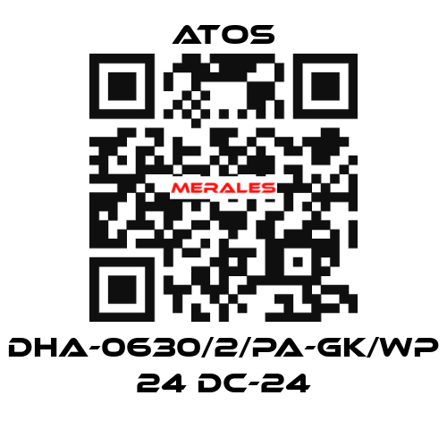 DHA-0630/2/PA-GK/WP 24 DC-24 Atos