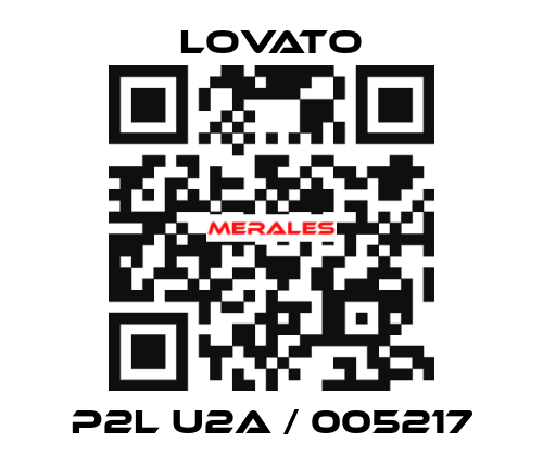 P2L U2A / 005217 Lovato