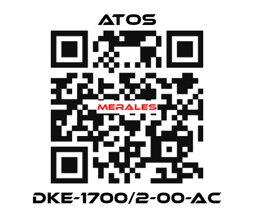 DKE-1700/2-00-AC Atos