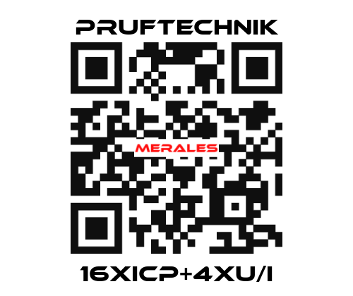 16XICP+4XU/I Pruftechnik