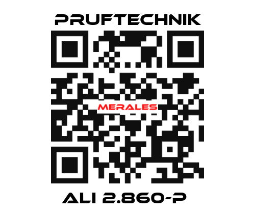 ALI 2.860-P  Pruftechnik