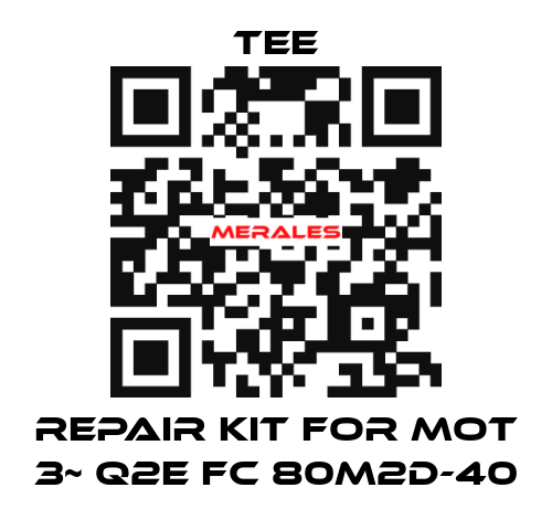 repair kit for Mot 3~ Q2E FC 80M2D-40 TEE