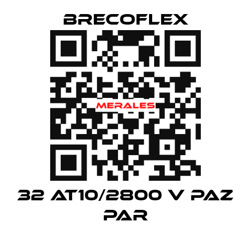 32 AT10/2800 V PAZ PAR Brecoflex