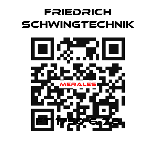 FT 1750-6-7.8 Friedrich Schwingtechnik