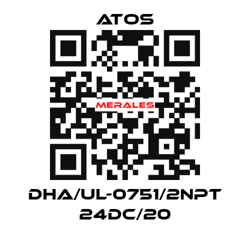 DHA/UL-0751/2NPT 24DC/20 Atos