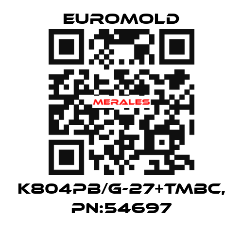 K804PB/G-27+TMBC, PN:54697 EUROMOLD