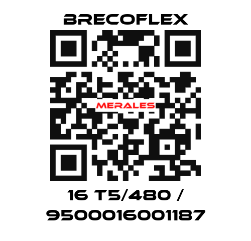 16 T5/480 / 9500016001187 Brecoflex