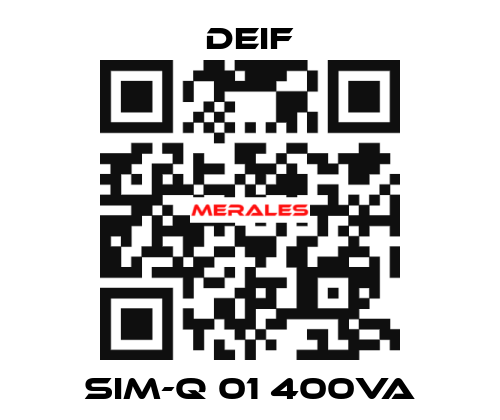 SIM-Q 01 400VA Deif