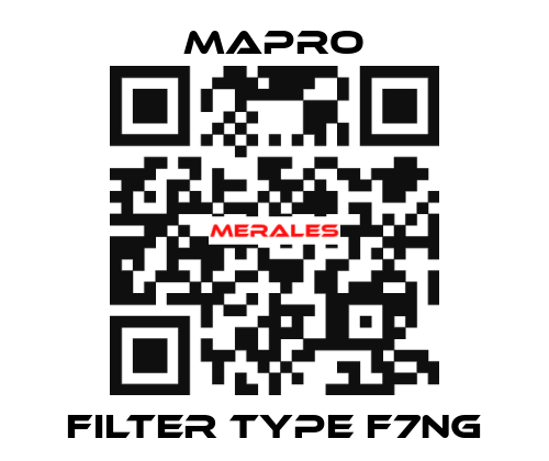 filter type F7NG Mapro
