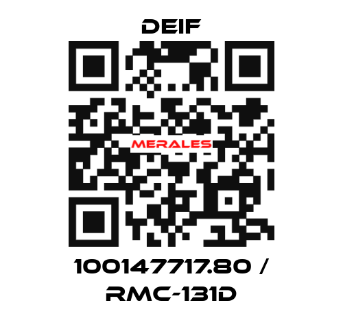 100147717.80 / RMC-131D Deif