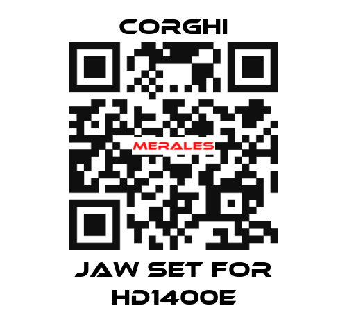Jaw set for HD1400E Corghi