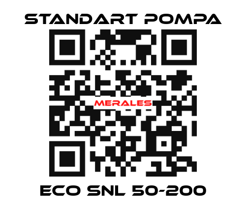 ECO SNL 50-200 STANDART POMPA