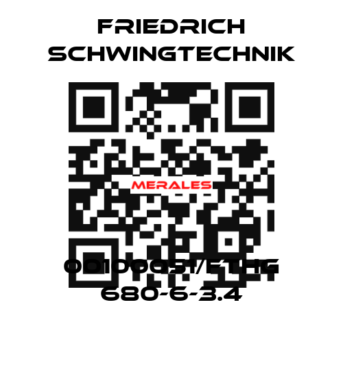 00100051/FTHG 680-6-3.4 Friedrich Schwingtechnik