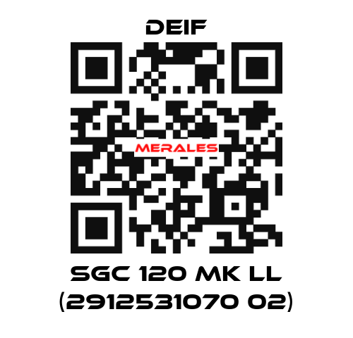 SGC 120 Mk ll (2912531070 02) Deif