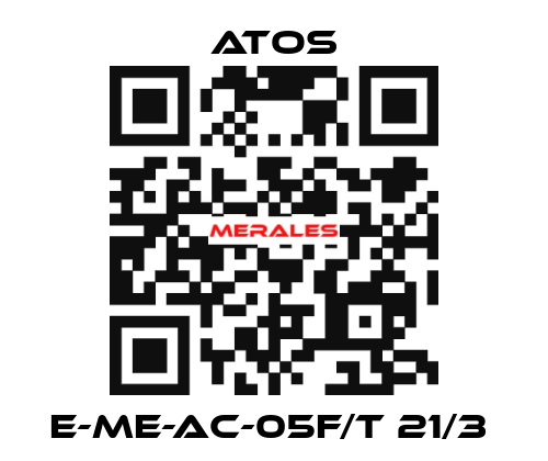 E-ME-AC-05F/t 21/3  Atos
