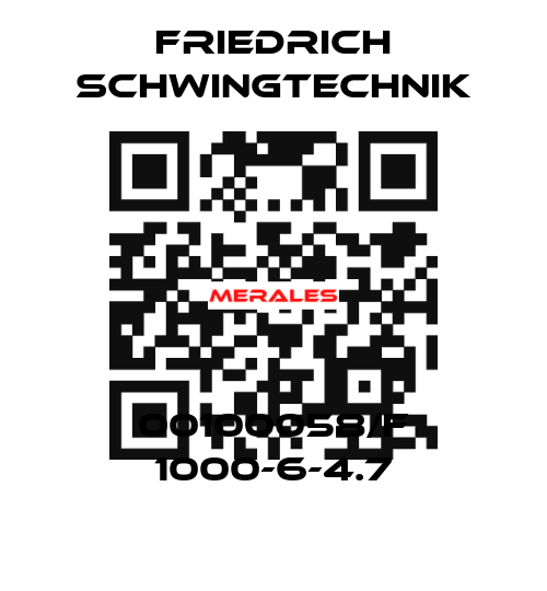 00100058/F 1000-6-4.7 Friedrich Schwingtechnik