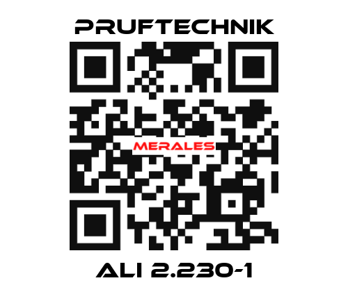 ALI 2.230-1 Pruftechnik