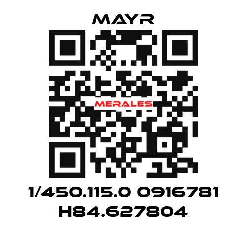 1/450.115.0 0916781 H84.627804 Mayr