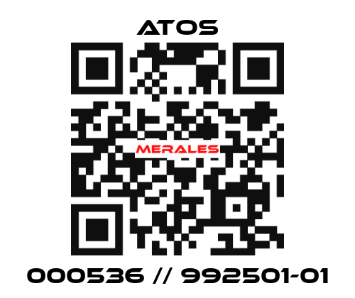 000536 // 992501-01 Atos