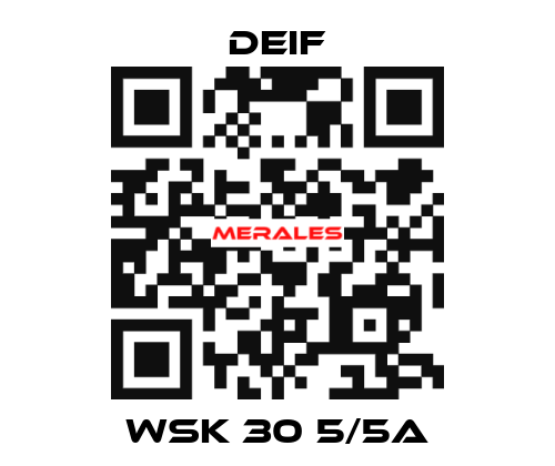 WSK 30 5/5A Deif