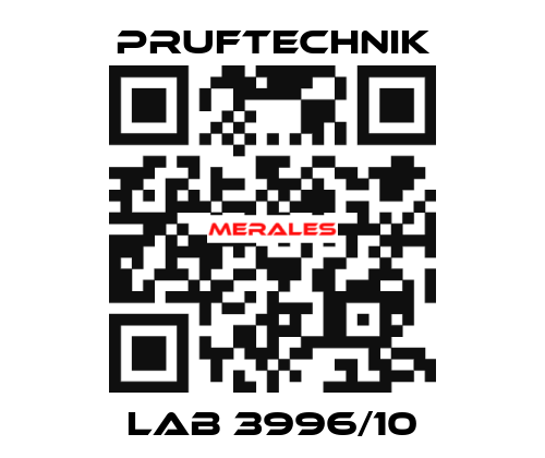 LAB 3996/10 Pruftechnik