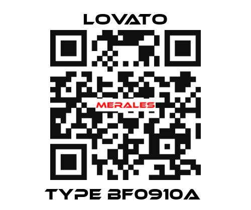 TYPE BF0910A  Lovato