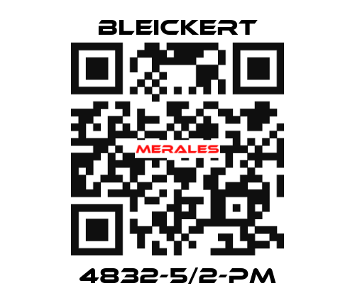 4832-5/2-PM Bleickert