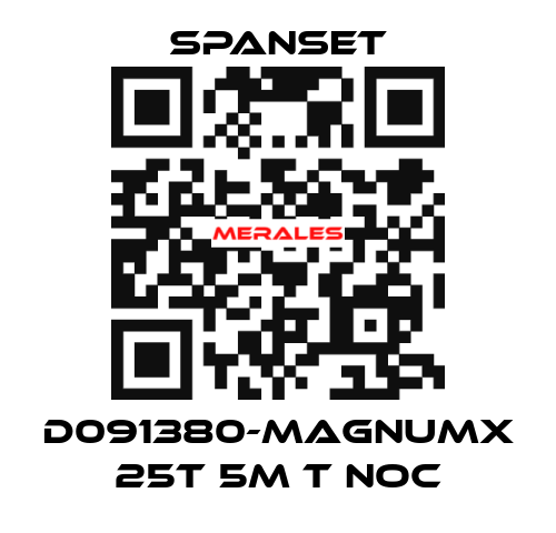 D091380-MagnumX 25t 5m T NoC SpanSet