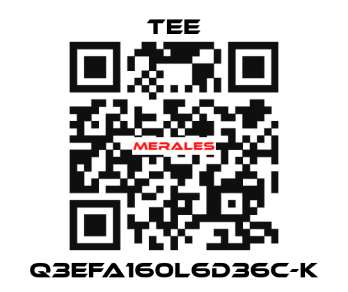 Q3EFA160L6D36C-K TEE