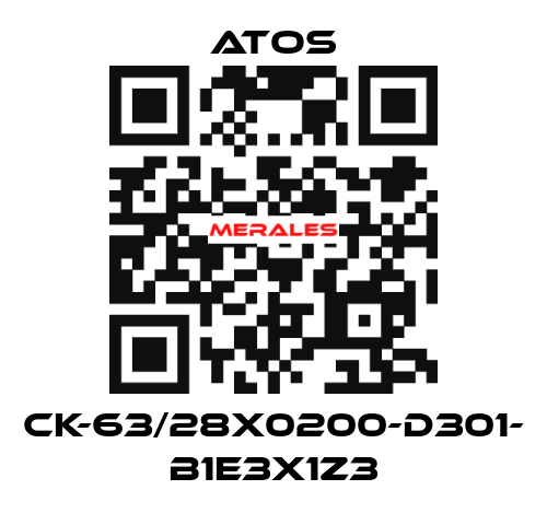 CK-63/28X0200-D301- B1E3X1Z3 Atos