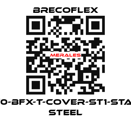 16AT10/0-BFX-T-COVER-ST1-STAINLESS STEEL Brecoflex