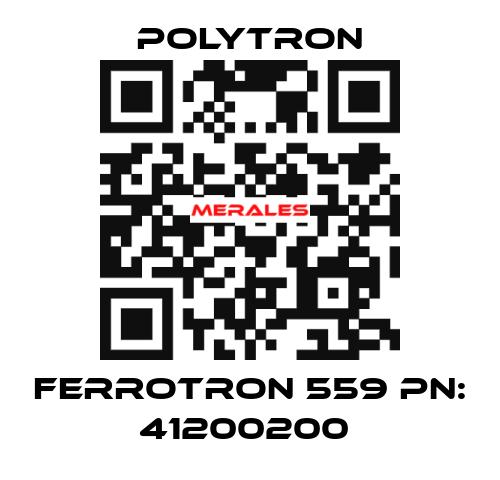 Ferrotron 559 PN: 41200200  Polytron