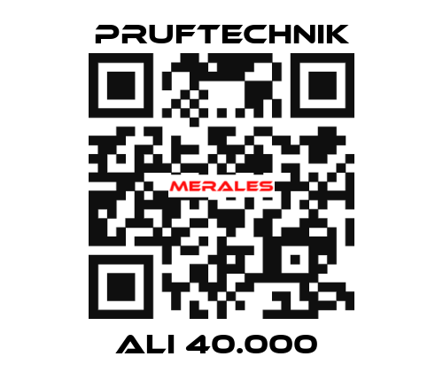 ALI 40.000  Pruftechnik