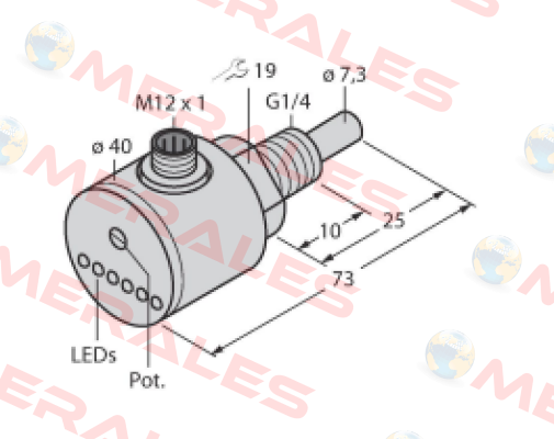 p/n: 6870102, Type: FCS-G1/4A4-ARX-H1140 Turck