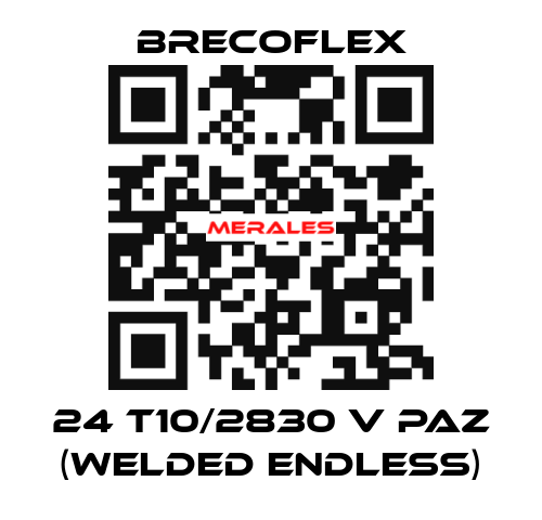 24 T10/2830 V PAZ (WELDED ENDLESS) Brecoflex