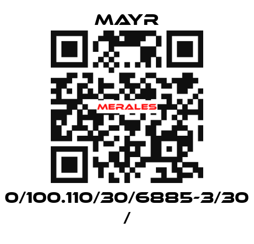 0/100.110/30/6885-3/30 / Mayr