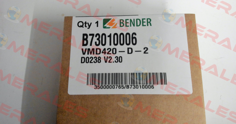 B73010006 / VMD420-D-2 Bender