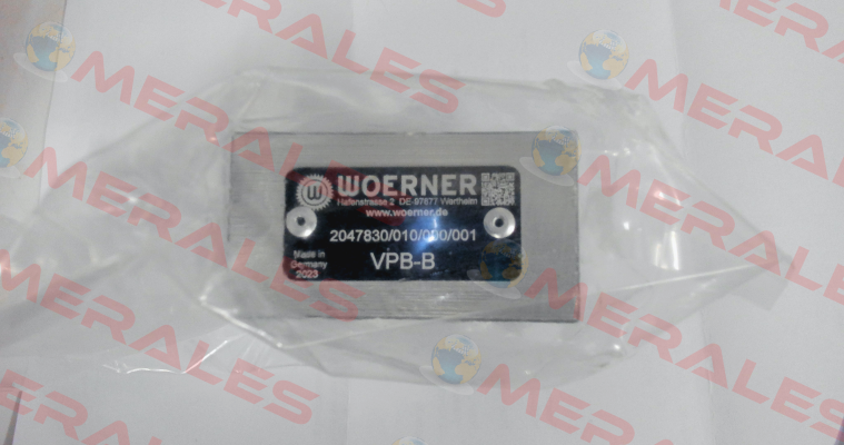 VPB-B/00/6/0/0/0/09/09/09 Woerner