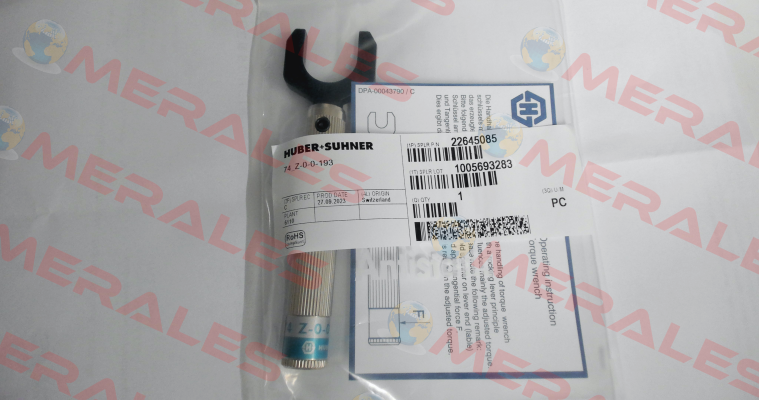 SUH02823 / 74Z-0-0-193 Huber Suhner