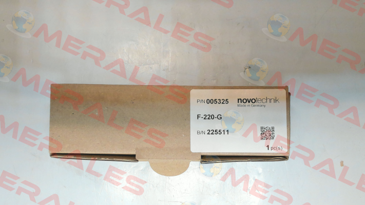 P/N: 400005325, Type: F-220 G Novotechnik
