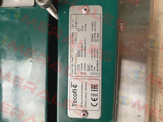 VG4400-03NI0150 Tecofi