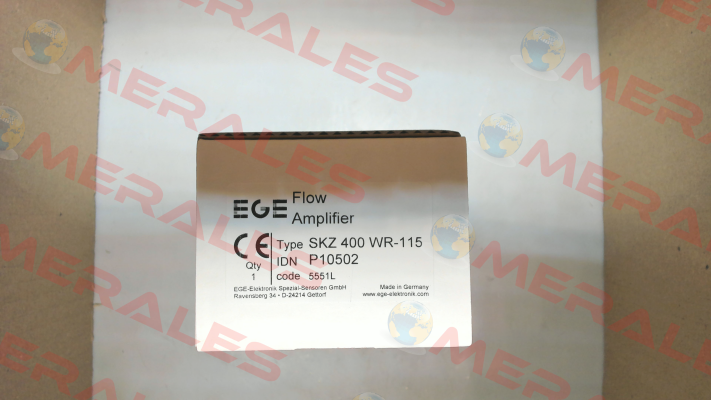P10502 / SKZ 400 WR-115 Ege